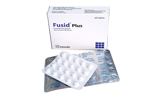 Picture of Tablet Fusid Plus 20mg+50mg